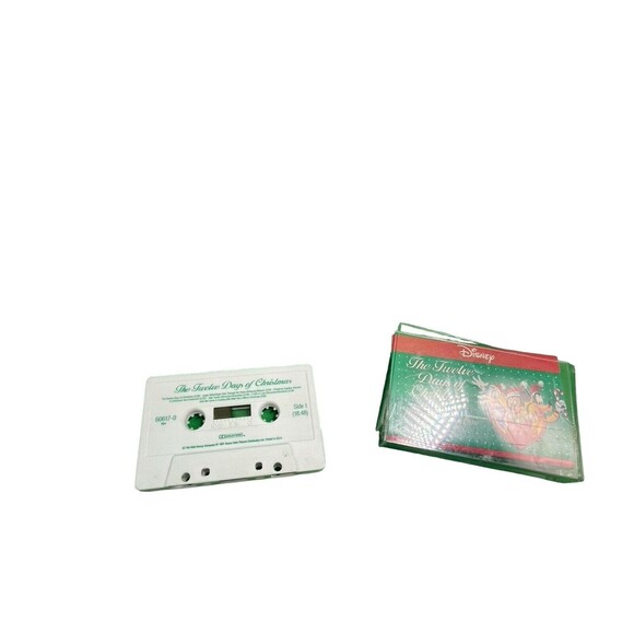 Disney The Twelve Days Of Christmas 1991 W/ Lyric Book cassette Used Vintage - Picture 14 of 16